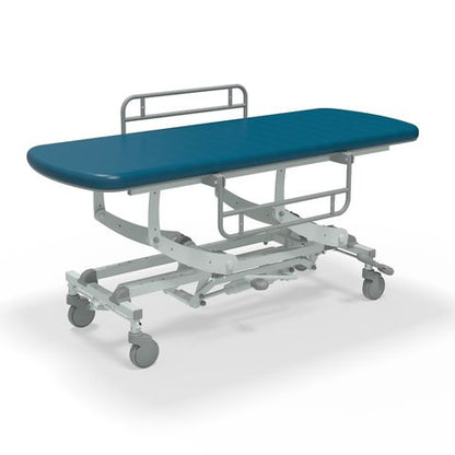 Seers - CLINNOVA Mobile Hygiene Hydraulic Table Large (190cm), incl. side support rails with wheel and base options (265Kg SWL)