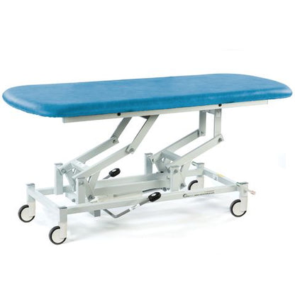 Seers - Therapy Hygiene Table - Medium, hydraulic/electric, central locking wheels and various switch options (240kg SWL)