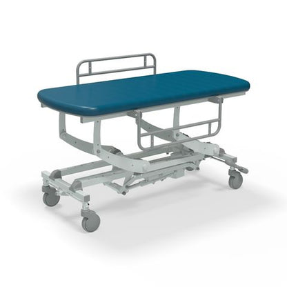 Seers - CLINNOVA Mobile Hygiene Electric Table Medium (155cm), classic base incl. side support rails with wheel and switch options (265Kg SWL)