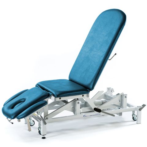 Seers - Therapy 3 Section Hydraulic Couch dark blue - lowered