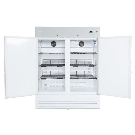 Solid Double Door Large Medical, Pharmacy, Vaccine Refrigerator CMS500 - internal view