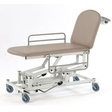 Seers - Medicare 2 Section Hydraulic Mobile Treatment Couch with gas assisted backrest