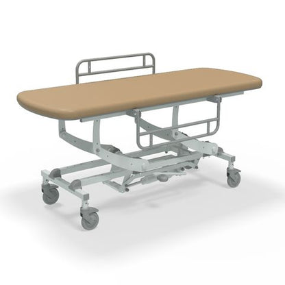 Seers - CLINNOVA Mobile Hygiene Hydraulic Table Large (190cm), incl. side support rails with wheel and base options (265Kg SWL)