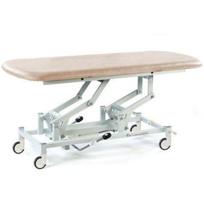 Seers - Therapy Hygiene Table - Medium, hydraulic/electric, central locking wheels and various switch options (240kg SWL)