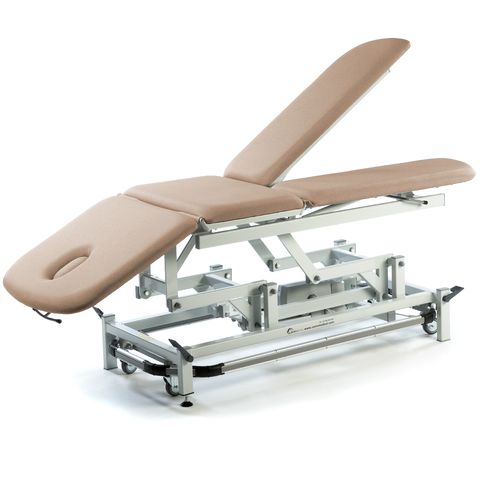 Seers - Therapy Deluxe Electric Couch, with single or split foot section, perimeter foot switch and various head section options (240kg SWL)