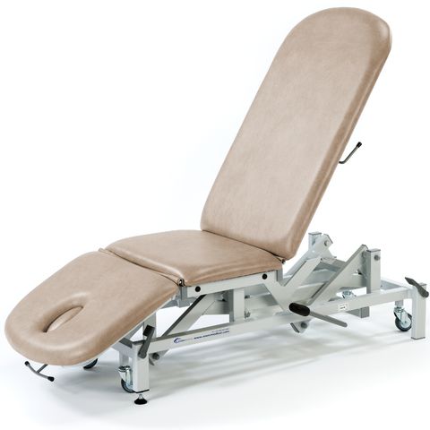 Seers - Therapy 3 Section Hydraulic Couch beige - lowered 