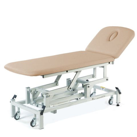 Seers - Therapy 2 Section Electric Couch, with basic head section and various switch options - cream