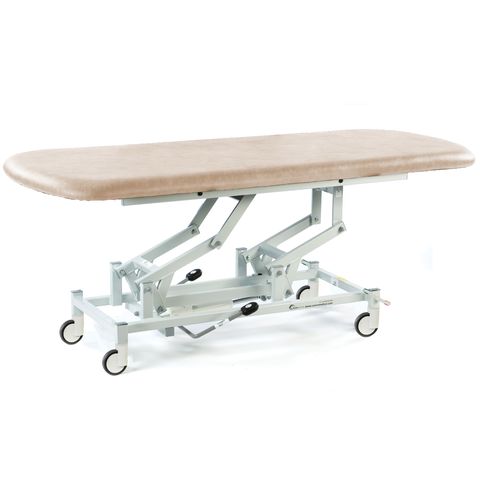 Seers - Therapy Hygiene Table - Large, hydraulic/electric, central locking wheels and various switch options (240kg SWL)