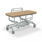 Seers - CLINNOVA Mobile Hygiene Hydraulic Table Medium (155cm), incl. side support rails with wheel and base options (265Kg SWL)