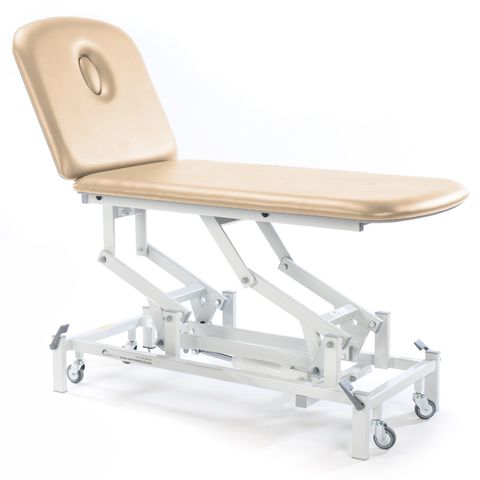Seers - Therapy 2 Section Electric Couch, with standard head section and various switch options (240kg SWL)