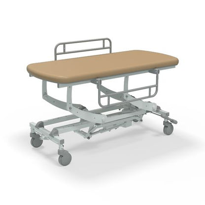 Seers - CLINNOVA Mobile Hygiene Electric Table Medium (155cm), classic base incl. side support rails with wheel and switch options (265Kg SWL)