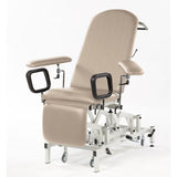 Seers - Medicare Phlebotomy Hydraulic Couch (240Kg SWL) with manual backrest (RWD)