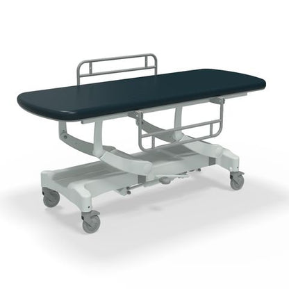 Seers - CLINNOVA Mobile Hygiene Hydraulic Table Large (190cm), incl. side support rails with wheel and base options (265Kg SWL)