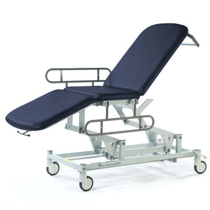 Seers - Medicare 3 Section Electric Mobile Treatment Couch with electric backrest