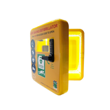 4000PL Defibrillator Cabinet - Permanent Light - Yellow - Locked