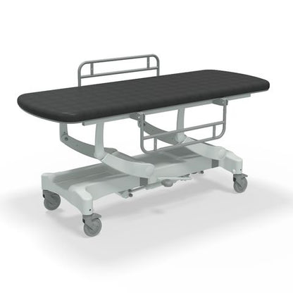 Seers - CLINNOVA Mobile Hygiene Hydraulic Table Large (190cm), incl. side support rails with wheel and base options (265Kg SWL)