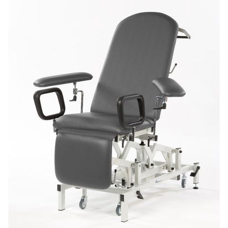 Seers - Medicare Phlebotomy Electric Couch (240Kg SWL) with manual backrest (RWD) - grey