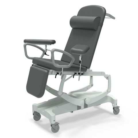 Seers - CLINNOVA Phlebotomy Pro Electric couch, with base and wheel options (285Kg SWL)