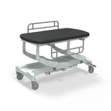 Seers - CLINNOVA Mobile Hygiene Hydraulic Table Small (125cm), incl. side support rails with wheel and base options (265Kg SWL)
