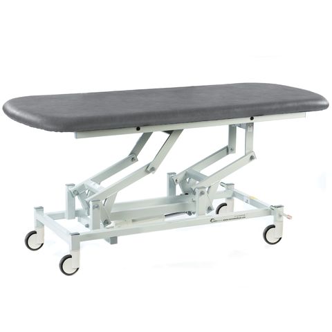 Seers - Therapy Hygiene Table - Medium, hydraulic/electric, central locking wheels and various switch options (240kg SWL)