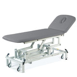 Seers - Therapy 2 Section Electric Couch, with basic head section and various switch options - pale grey