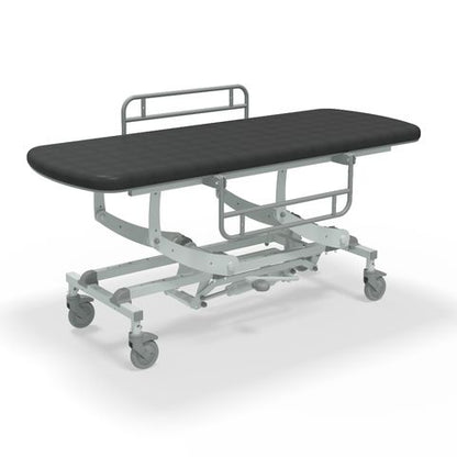 Seers - CLINNOVA Mobile Hygiene Hydraulic Table Large (190cm), incl. side support rails with wheel and base options (265Kg SWL)