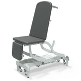 Seers - CLINNOVA Ultra 1 Electric couch, 3 section, gas assisted back and foot rest, hand switch, with base and wheel options (265Kg SWL)