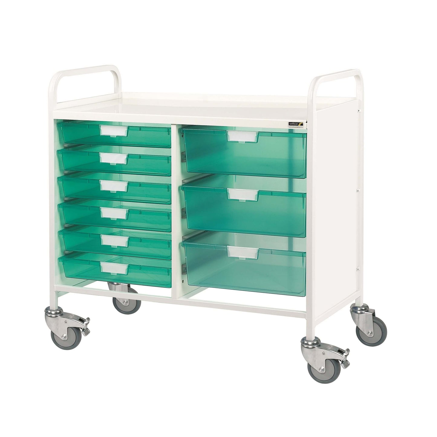 Sunflower - VISTA 100 Trolley - 6 Single/3 Double Trays