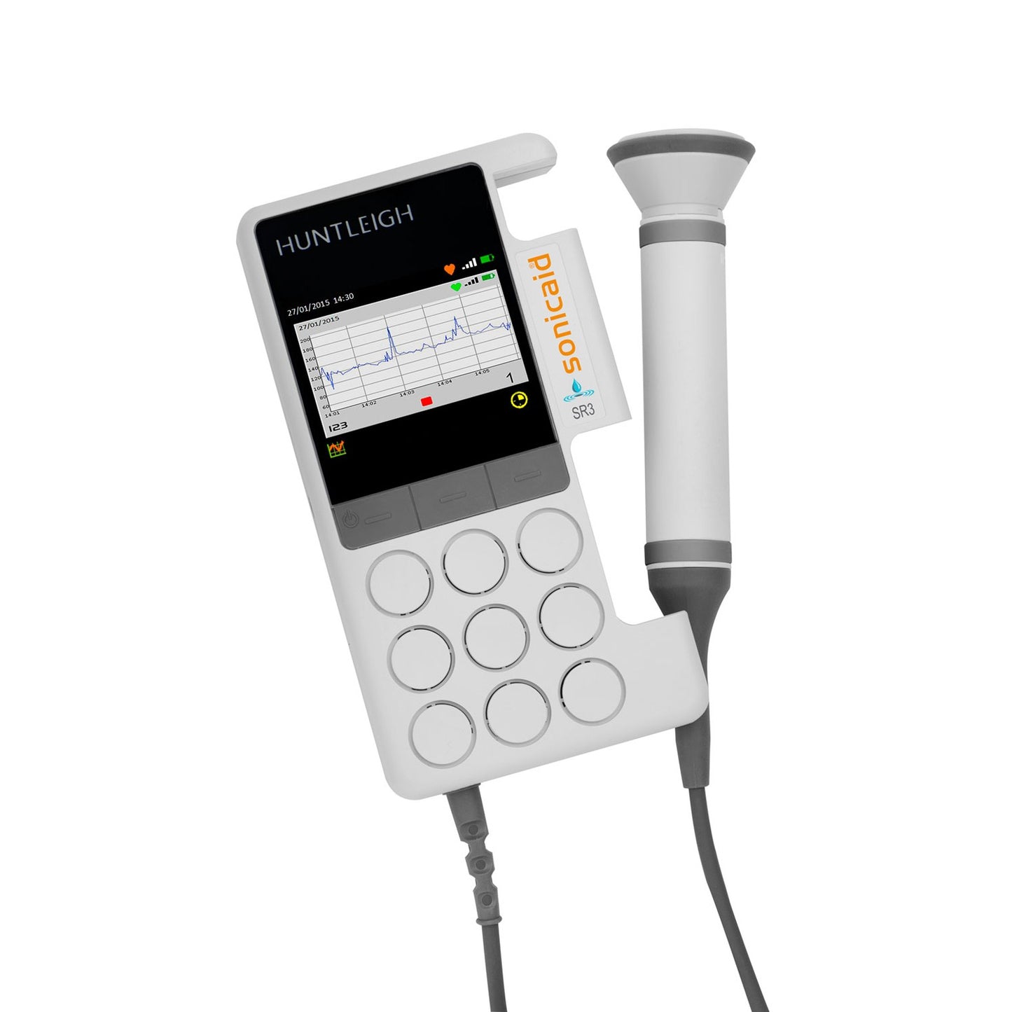 Huntleigh Sonicaid SR3 Waterproof Digital Obstetric Doppler