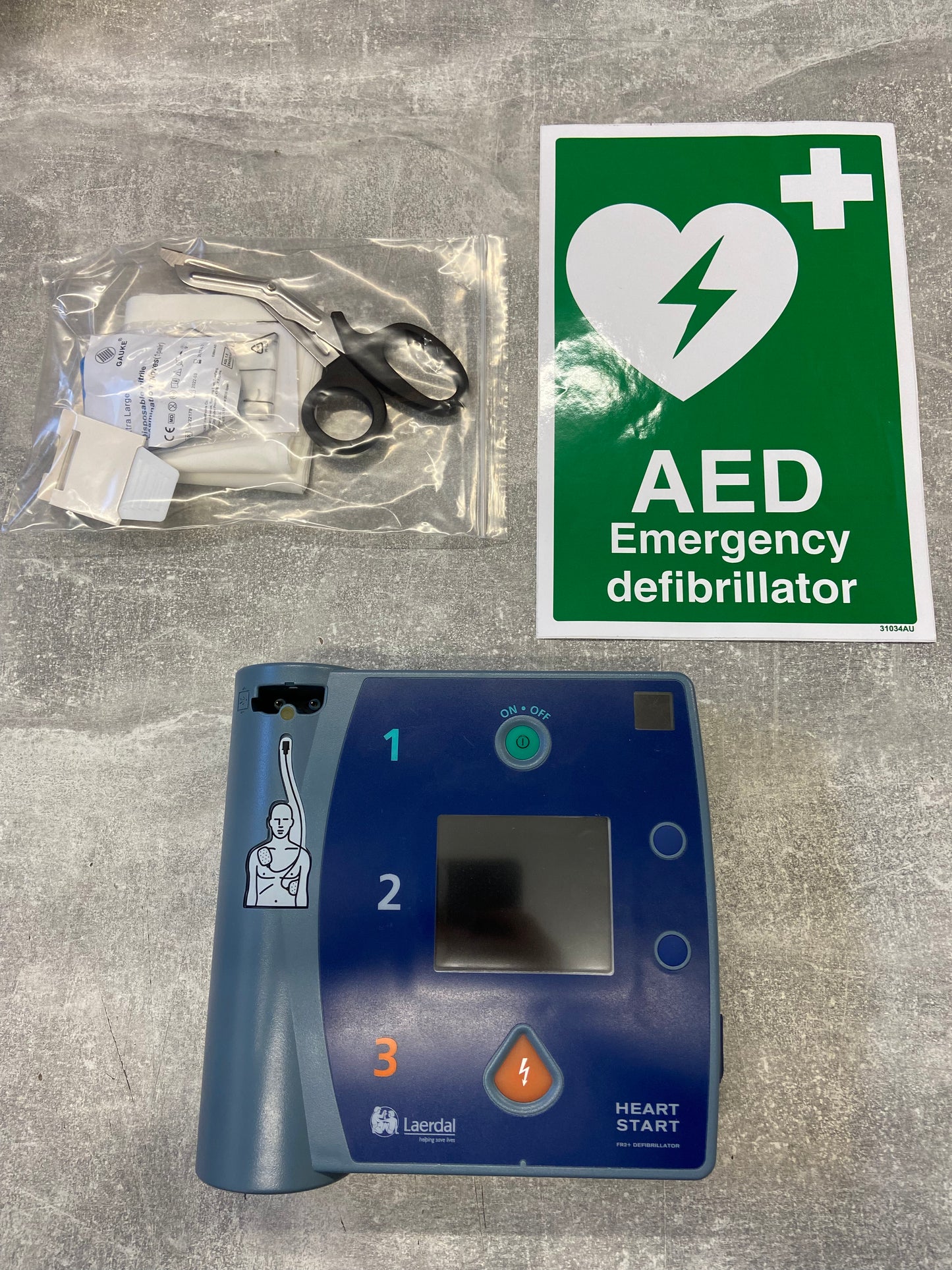 Pre-Owned, Philips Heartstart FR2 Defibrillator (UNIT ONLY) - Semi Automatic