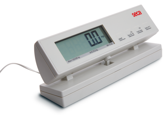 Seca 869 - non-medical electronic flat scale with cable remote display