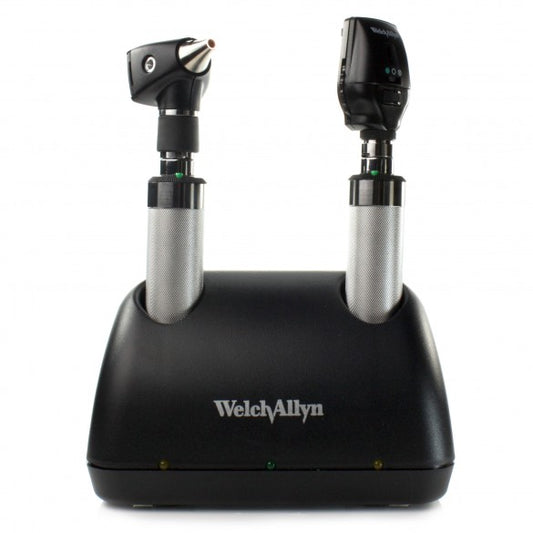 Welch Allyn 3.5V Elite Desk Set (With NiCad Handles)