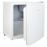 Internal view of compact medical fridge 
