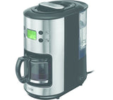 Bean to Cup Coffee Machine - Black & Stainless Steel