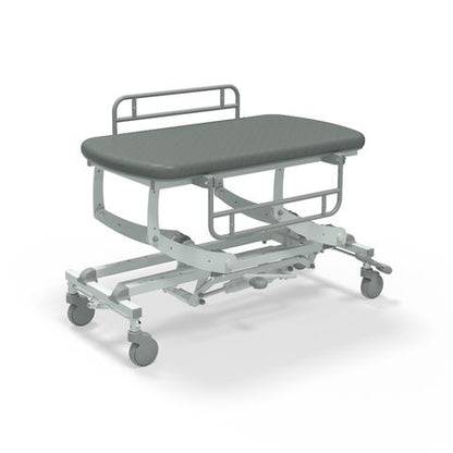Seers - CLINNOVA Mobile Hygiene Hydraulic Table Small (125cm), incl. side support rails with wheel and base options (265Kg SWL)