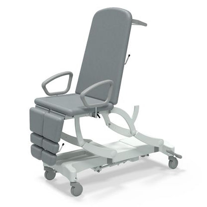 Seers - CLINNOVA Versa 1 Electric couch, 3 section, gas assisted back and foot rest, premium base with wheel and foot switch options (265Kg SWL)