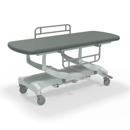 Seers - CLINNOVA Mobile Hygiene Hydraulic Table Large (190cm), incl. side support rails with wheel and base options (265Kg SWL)