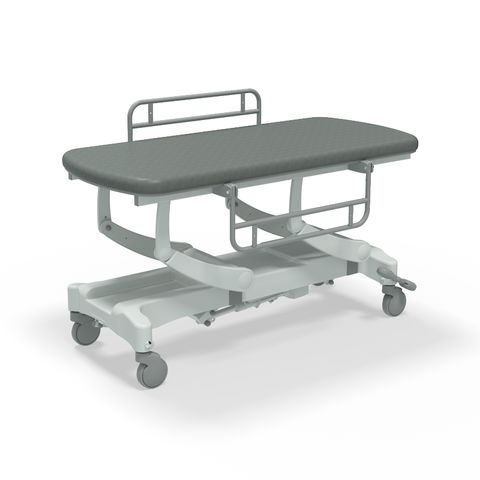 Seers - CLINNOVA Mobile Hygiene Electric Table Medium (155cm), premium base incl. side support rails with wheel and switch options (265Kg SWL)