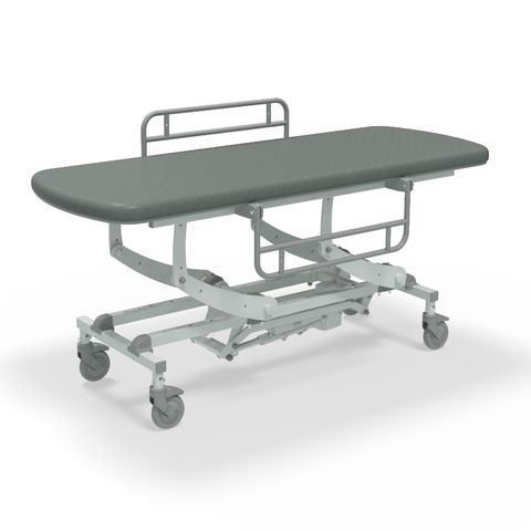 Seers - CLINNOVA Mobile Hygiene Electric Table Large (190cm), classic base incl. side support rails with wheel and switch options (265Kg SWL)
