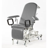 Seers - Medicare Phlebotomy Electric Couch (240Kg SWL) with manual backrest (RWD) - Pale grey