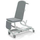 Seers - CLINNOVA Ultra 1 Electric couch, 3 section, gas assisted back and foot rest, hand switch, with base and wheel options (265Kg SWL)