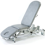 Seers - Therapy 3 Section Hydraulic Couch pale grey - lowered 