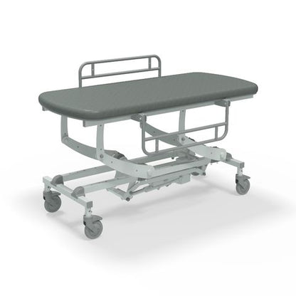 Seers - CLINNOVA Mobile Hygiene Electric Table Medium (155cm), classic base incl. side support rails with wheel and switch options (265Kg SWL)