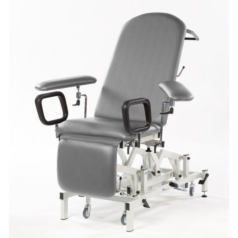 Seers - Medicare Phlebotomy Hydraulic Couch (240Kg SWL) with manual backrest (RWD)