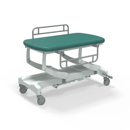 Seers - CLINNOVA Mobile Hygiene Electric Table Small (120cm), premium base incl. side support rails with wheel and switch options (265Kg SWL)