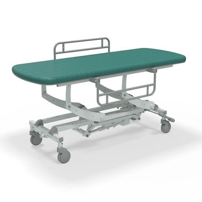 Seers - CLINNOVA Mobile Hygiene Electric Table Large (190cm), classic base incl. side support rails with wheel and switch options (265Kg SWL)