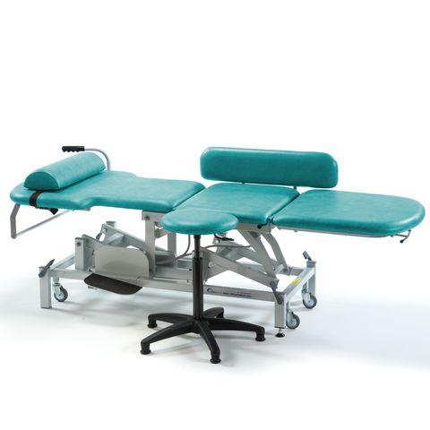 Seers - Medicare Echocardiography Electric Treatment Couch |matching stool Included | 240Kg SWL
