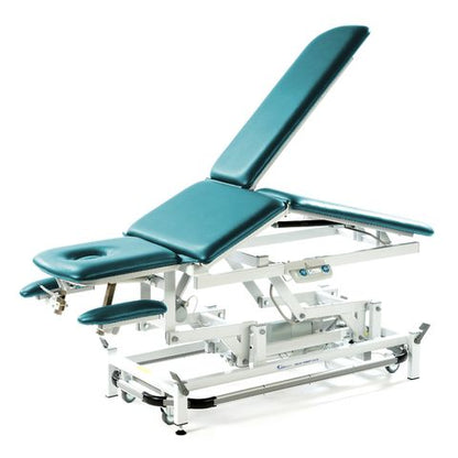 Seers - Therapy Deluxe Drainage Couch, Electric with single or split foot section, perimeter foot switch and various head section options (240kg SWL)