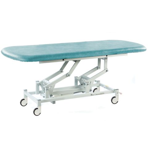 Seers - Therapy Hygiene Table - Large, hydraulic/electric, central locking wheels and various switch options (240kg SWL)