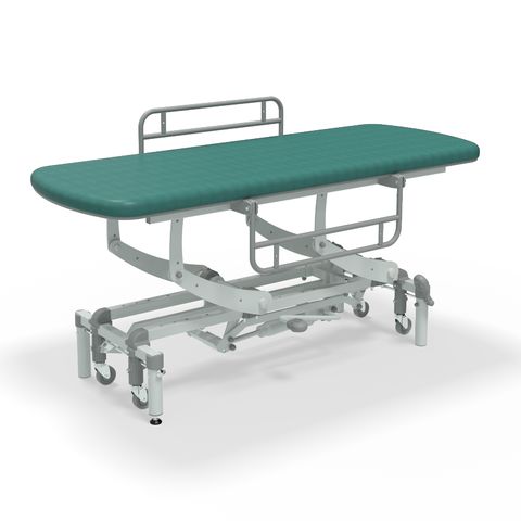Seers - CLINNOVA Therapy Hygiene Hydraulic Table with side support rails and size and base options (265Kg SWL)